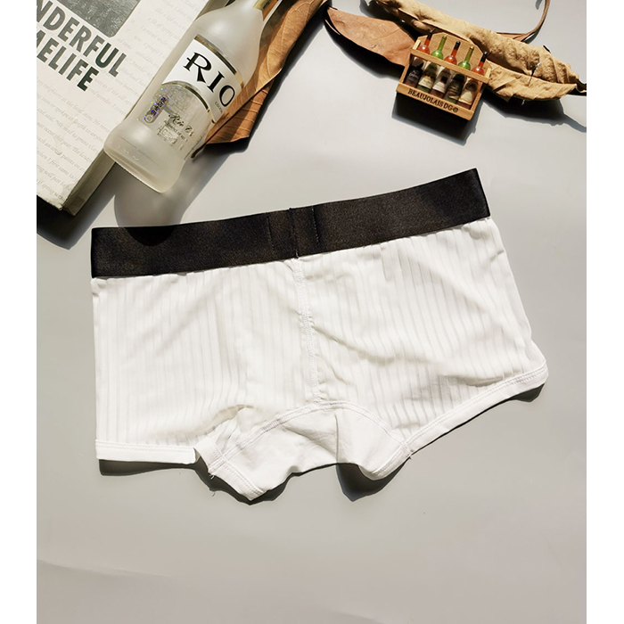 Boxer Clever Hombre Blanco Negro